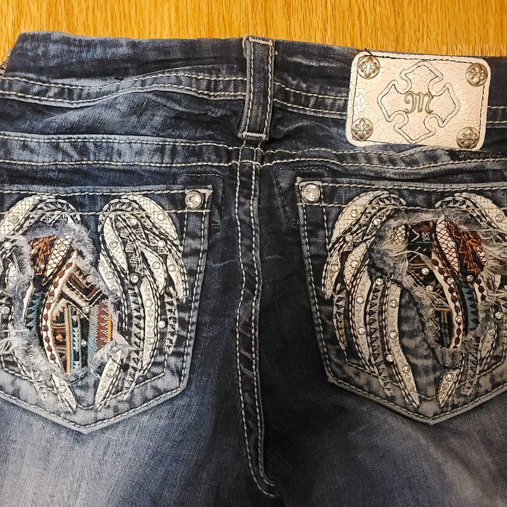 Miss Me Mid Rise Easy Skinny Jeans Size 25